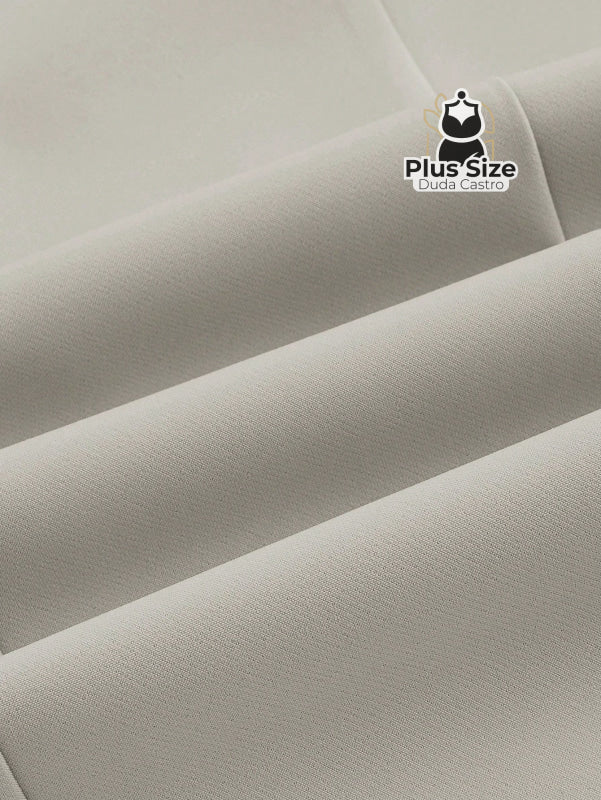 Calça Flare Alfaiataria com Cintura Flexível e Caimento Impecável Calça Reta Simples Elegante Delicada Várias Cores