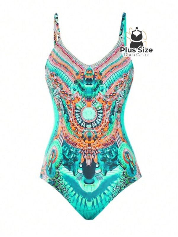Conjunto Oasis Maiô E Pareô Plus Size