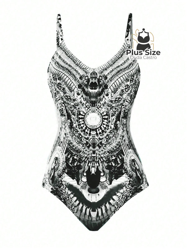 Conjunto Oasis Maiô E Pareô Plus Size
