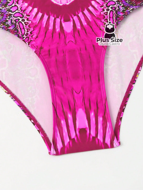 Conjunto Oasis Maiô E Pareô Plus Size