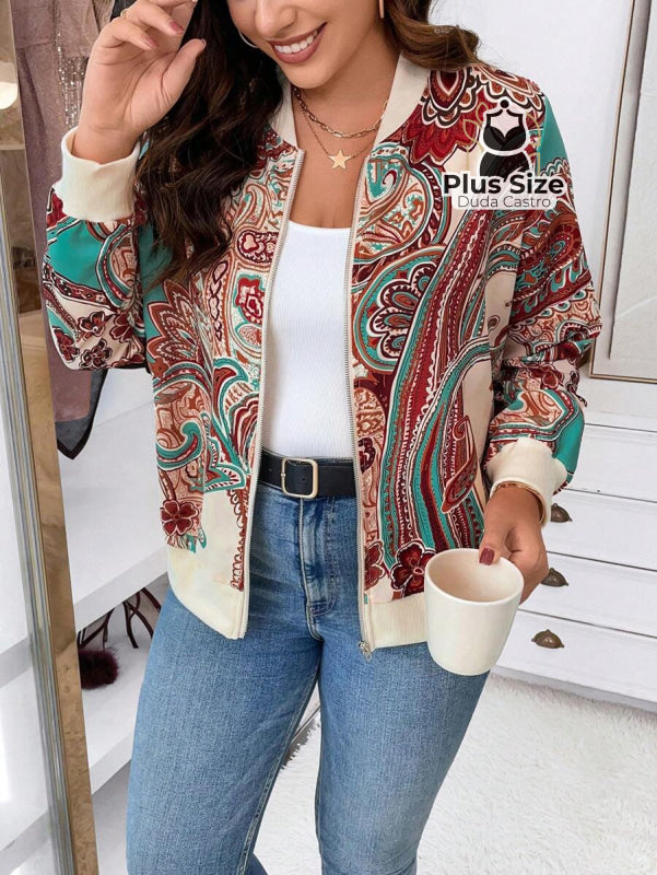 Jaqueta Vintage Plus Size Jaqueta Vintage Plus Size