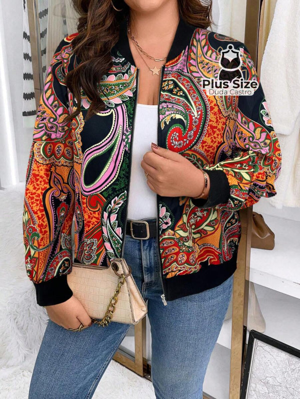 Jaqueta Vintage Plus Size Jaqueta Vintage Plus Size
