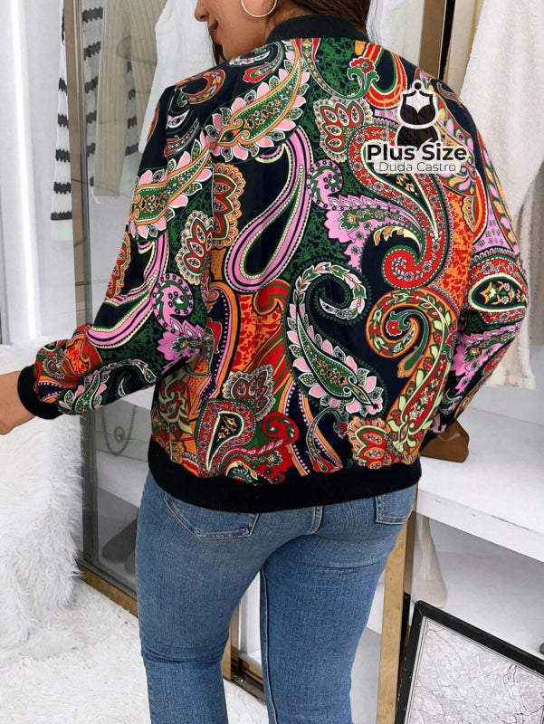 Jaqueta Vintage Plus Size Jaqueta Vintage Plus Size