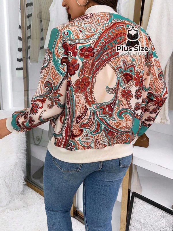 Jaqueta Vintage Plus Size Jaqueta Vintage Plus Size