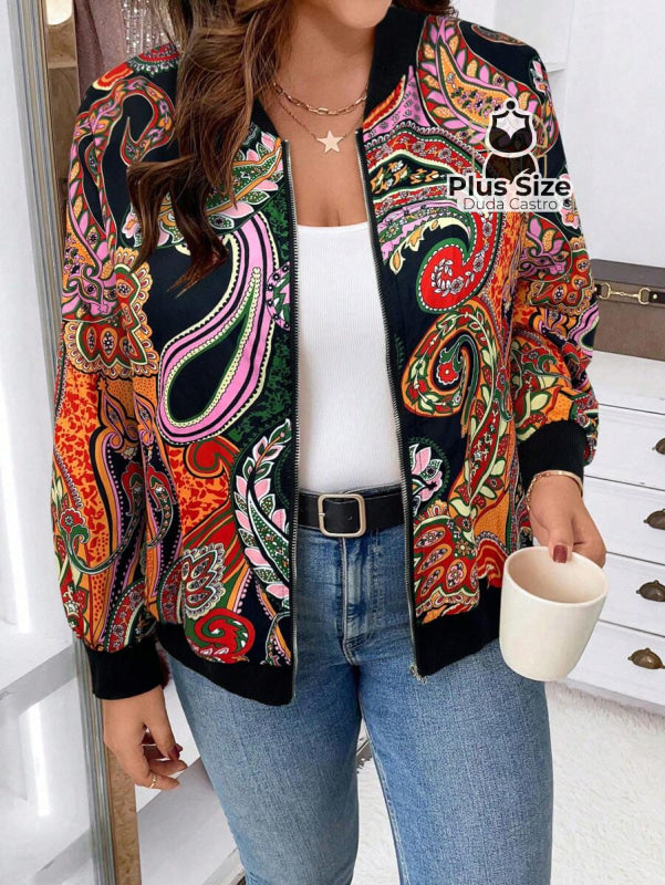 Jaqueta Vintage Plus Size Jaqueta Vintage Plus Size