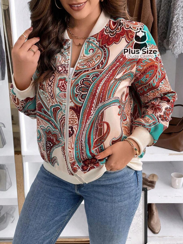 Jaqueta Vintage Plus Size Jaqueta Vintage Plus Size