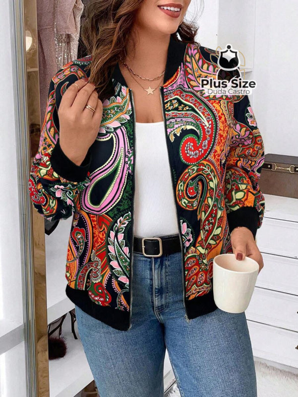 Jaqueta Vintage Plus Size Jaqueta Vintage Plus Size