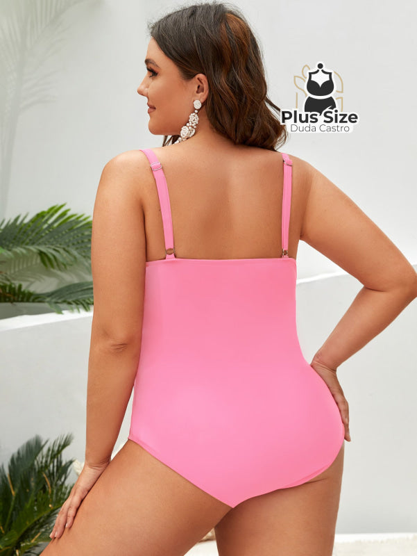 Maiô Push Up Franzido Modelador Várias Cores Plus Size Maiô Push Up Franzido Modelador Várias Cores Plus Size