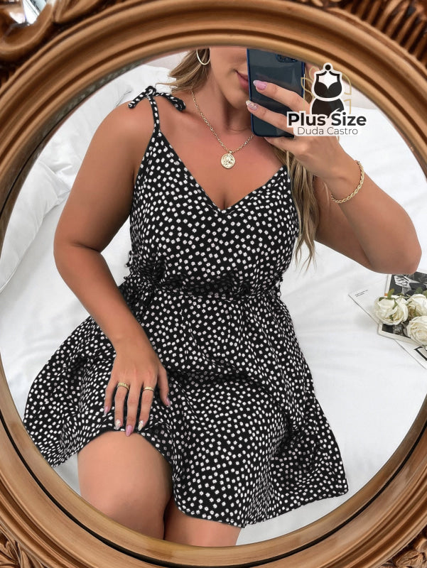 Vestido Com Cinto Várias Cores Plus Size Vestido