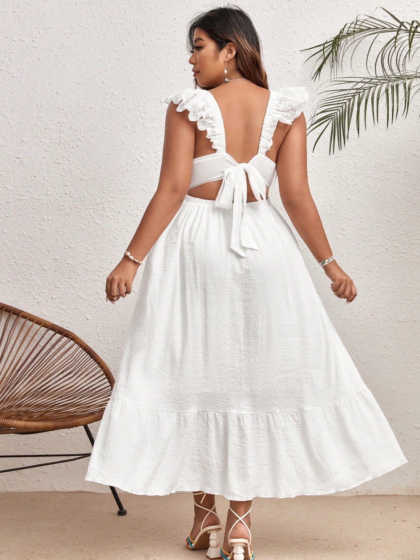 Vestido Liso Plus Size