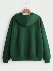 Moletom Forrado com Capuz e Fechamento em Zíper – Conforto Térmico Plus Size