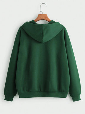 Moletom Forrado com Capuz e Fechamento em Zíper – Conforto Térmico Plus Size