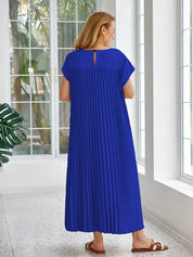 Vestido Solto e Elegante com Bolsos Plus Size Várias Cores