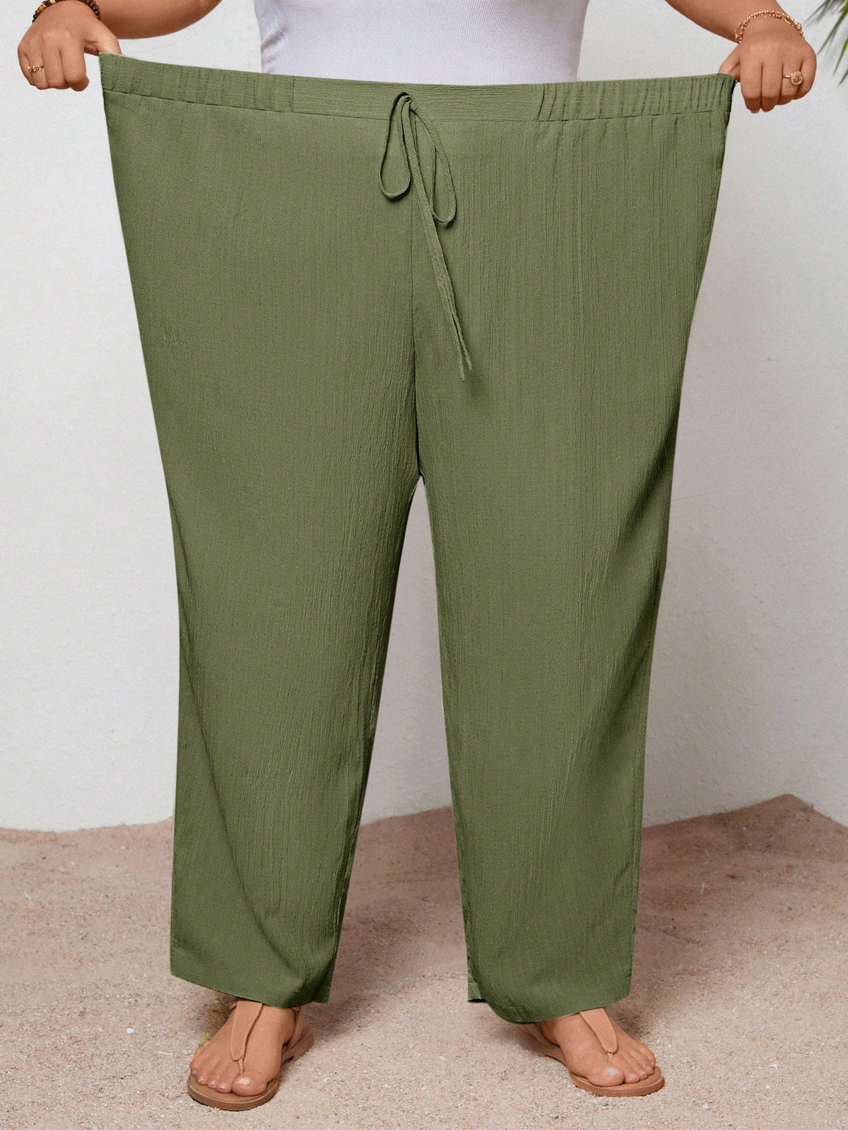 Calça com Bolsos Plus Size Extra