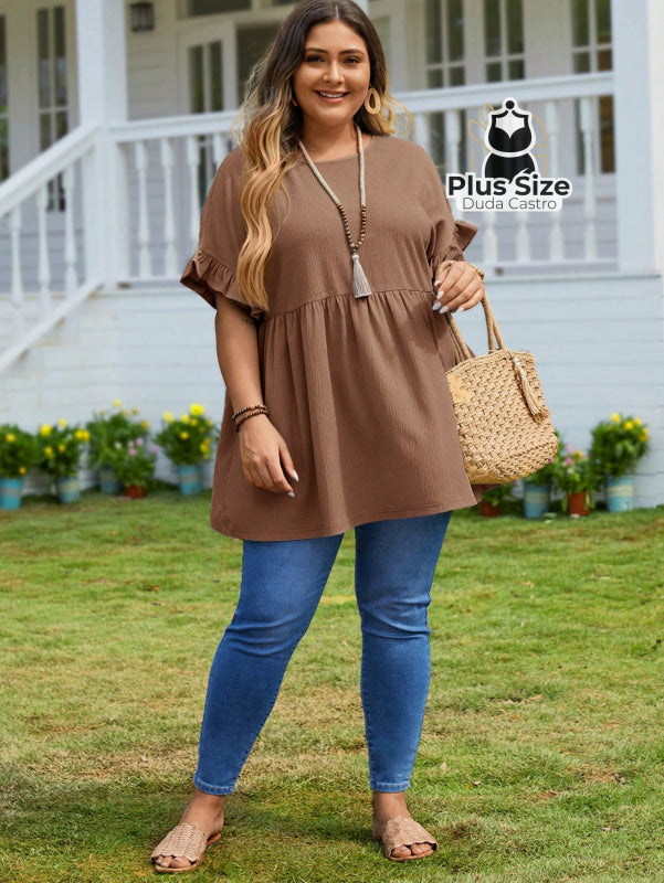 Bata Longa Várias Cores Plus Size