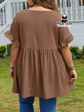 Bata Longa Várias Cores Plus Size