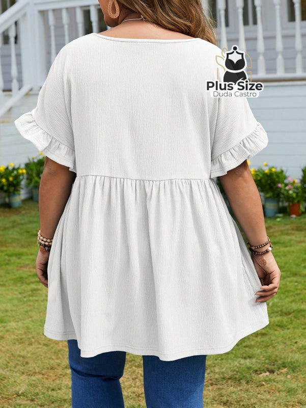 Bata Longa Várias Cores Plus Size