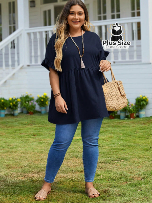 Bata Longa Várias Cores Plus Size