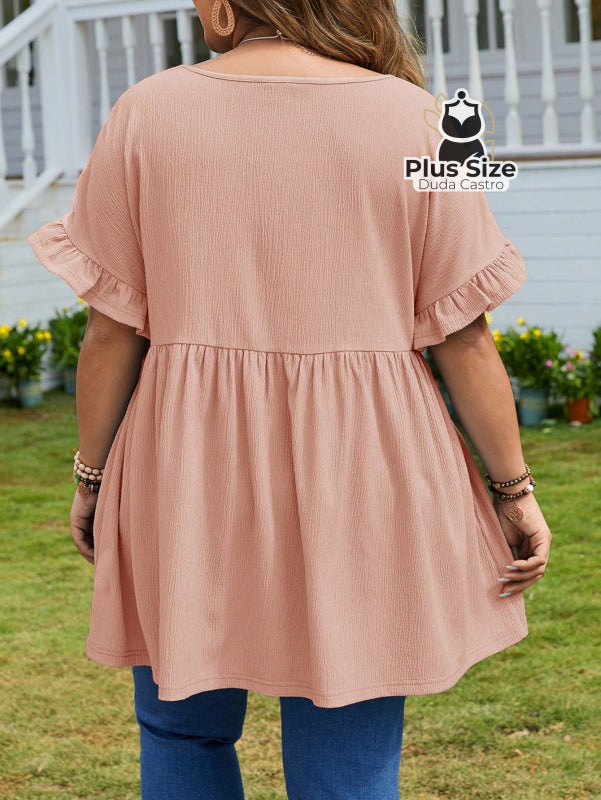 Bata Longa Várias Cores Plus Size