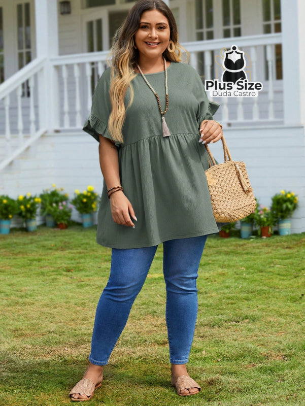 Bata Longa Várias Cores Plus Size