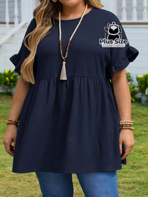 Bata Longa Várias Cores Plus Size