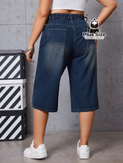Bermuda Jeans Boyfriend Plus Size Bermuda Jeans Boyfriend Plus Size