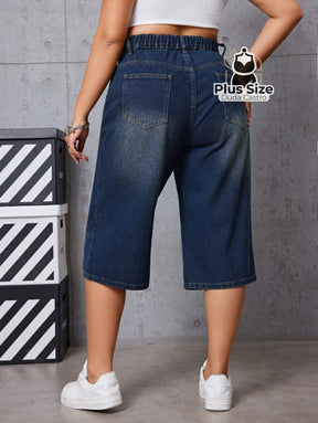 Bermuda Jeans Boyfriend Plus Size Bermuda Jeans Boyfriend Plus Size
