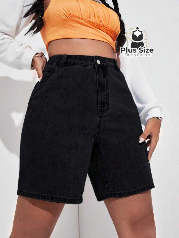 Bermuda Jeans Várias Cores/Lavagens