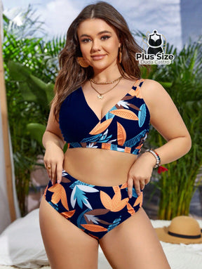 Biquini Com Estampa Floral Plus Size Várias Cores