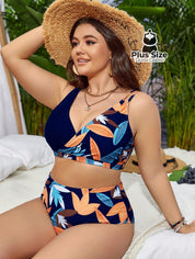Biquini Com Estampa Floral Plus Size Várias Cores