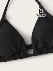 Biquíni Cortininha Com Bojo E Forro Várias Cores - Só A Parte Superior