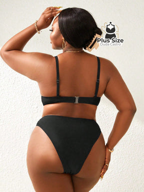 Biquíni Plus Size Meia Taça Várias Cores
