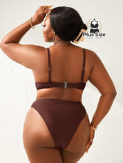 Biquíni Plus Size Meia Taça Várias Cores