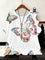 Camiseta Plus Size G Ao G5 Solta Com Borboletas Blusa