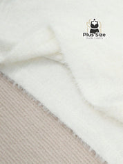 Blusa Peluciada em Poliamida Premium com Toque de Cashmere Blusa Peluciada em Poliamida Premium com Toque de Cashmere
