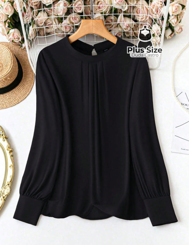  G Blusa Plus Size