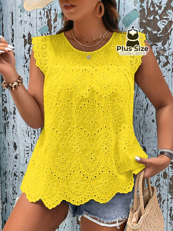 Blusa Rendada Várias Cores Plus Size Blusa Rendada Várias Cores Plus Size