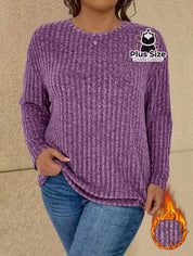 Blusa De Frio Em Malha Viscose Várias Cores Plus Size