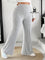 Calça Cintura Alta Flare Plus Size G / Cinza