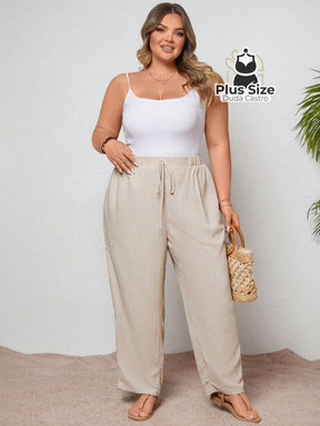 Calça com Bolsos Plus Size Extra 95 Calça com Bolsos Plus Size Extra