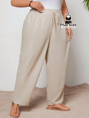 Calça com Bolsos Plus Size Extra 95 Calça com Bolsos Plus Size Extra