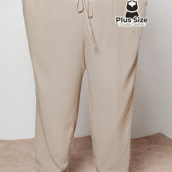 Calça com Bolsos Plus Size Extra 95 Calça com Bolsos Plus Size Extra