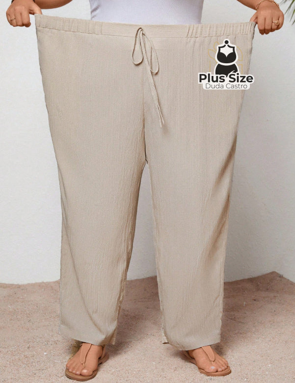 Calça com Bolsos Plus Size Extra 95 Calça com Bolsos Plus Size Extra