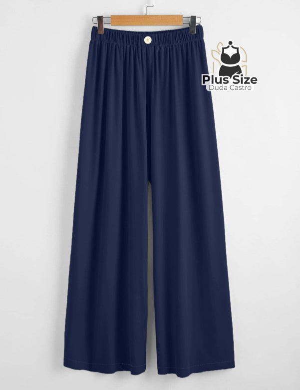  Azul Marinho Calça