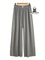 Calça Lisa Com Coz Elático E Botão Várias Cores Plus Size G / Cinza Calça