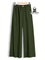 Calça Lisa Com Coz Elático E Botão Várias Cores Plus Size G / Verde Militar Calça