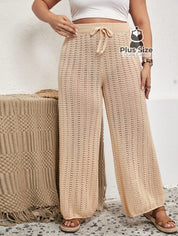 Calça De Verão Luxo Para Praia E Psicina Plus Size