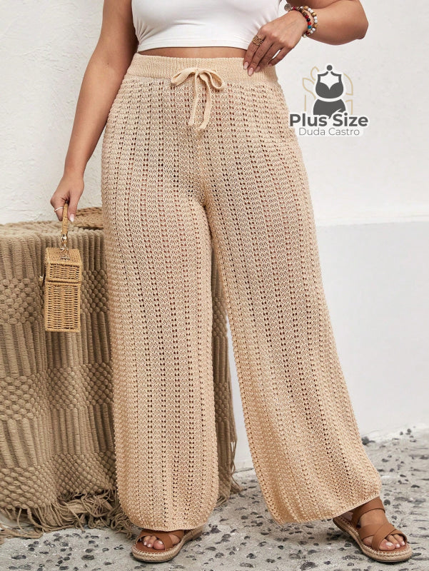 Calça De Verão Luxo Para Praia E Psicina Plus Size G