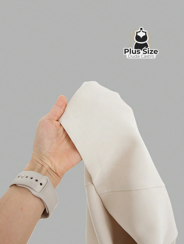 Calça Flare Alfaiataria com Cintura Flexível e Caimento Impecável Calça Reta Simples Elegante Delicada Várias Cores