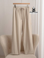 Calça Natural Luxe com Bolsos Laterais | 100% Algodão Calça Natural Luxe com Bolsos Laterais | 100% Algodão